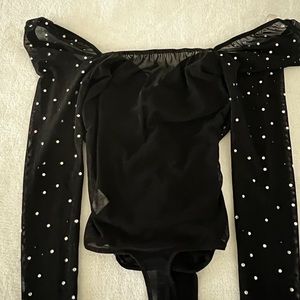 Black One Piece sparkly